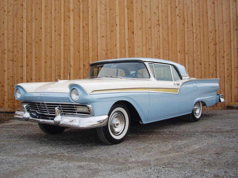  Ford Fairlane 500 Skyliner Retractable Hardtop 1957 года  (фото 27 из 41)